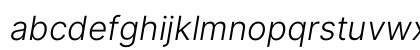 Inter Light  BETA Italic Preview