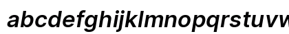 Inter Semi Bold Italic Preview