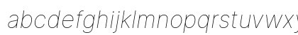 Inter Thin  BETA Italic Preview