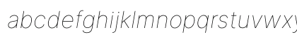 Inter Thin Italic Preview