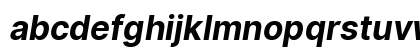 Inter UI Bold Italic Preview