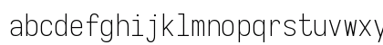 Iosevka Extralight Regular Lowercase Preview