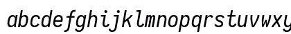 Iosevka Italic Preview