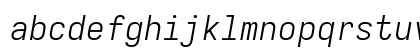 Iosevka Light Extended Oblique Regular Preview