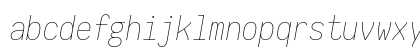 Iosevka Thin Oblique Regular Preview