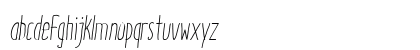 Italo Light Italic Lowercase Preview