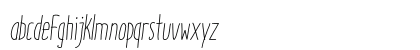 Italo Light Italic Lowercase Preview