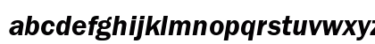 ITC Franklin Gothic LT Com Demi Italic Preview