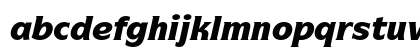 ITC Symbol Black Italic Lowercase Preview