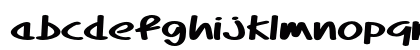 Jakaro Extra-expanded Bold Lowercase Preview