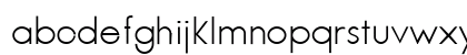 Jambetica Light Lowercase Preview