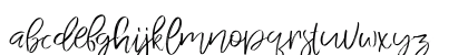 Jandys dua Regular Lowercase Preview