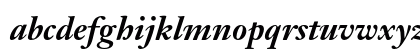 Janson Text 76 Bold Italic Oldstyle Figures Lowercase Preview