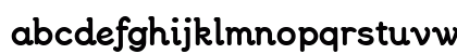 JennerikInfmlExtraBold Regular Lowercase Preview