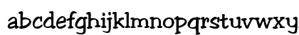 Jester Regular Lowercase Preview