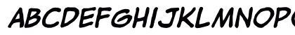 jibbajabba ExtraBold Italic Preview