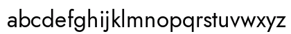 Jost Regular Lowercase Preview
