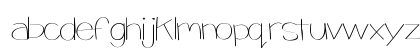jsbthinandchunky Medium Lowercase Preview