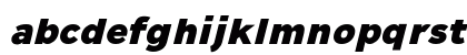 JT Leonor Heavy Italic Bold Italic Lowercase Preview