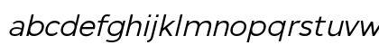 JT Leonor Medium Italic Italic Lowercase Preview