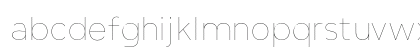JT Leonor Thin Regular Lowercase Preview