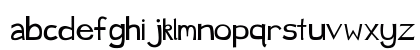 JustDucky SemiSerif Lowercase Preview