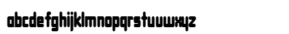 JustGood72 Regular Lowercase Preview