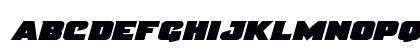 Justice Expanded Lowercase Preview