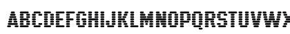 K22 Xanthus Regular Lowercase Preview