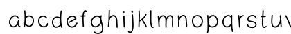 Kanada Regular Lowercase Preview