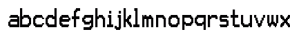 Karma Suture Lowercase Preview