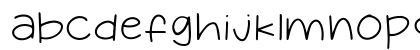 Ketiak Regular Lowercase Preview