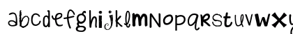 KG Alphabet Regurgitation Regular Lowercase Preview