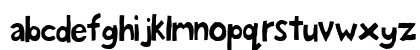 Kharabeesh Font Normal Preview