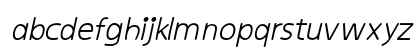kiddySans Bold Italic Lowercase Preview