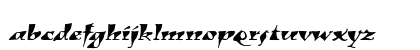 Kigali Std Italic Lowercase Preview