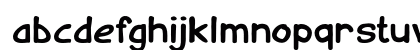 Kinderscratch Regular Lowercase Preview