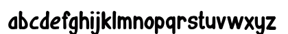 Kinderscratch Condensed Bold Preview