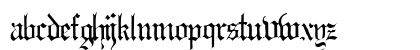 Kings Regular Lowercase Preview