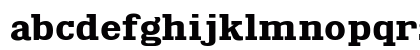 Kingsbridge Expanded Bold Lowercase Preview