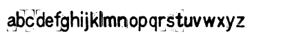 Kingthings Printingkit Regular Lowercase Preview