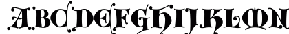 Kingthings Versalis Regular Lowercase Preview