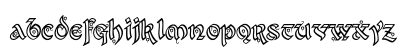 Kingthings Xander Outline Regular Lowercase Preview