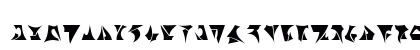 Klinzhai Medium Lowercase Preview