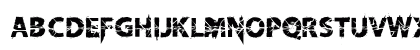 Knife Fight Ballet Regular Lowercase Preview