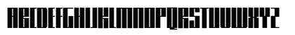 Knifer 500 Regular Lowercase Preview