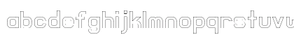 Knochen Thin Lowercase Preview