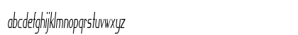 Knuckle Extra-condensed Italic Preview