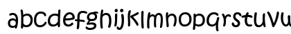 Kristen Normal ITC TT Regular Lowercase Preview