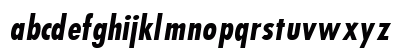 KudosBlackCondSSK Italic Lowercase Preview